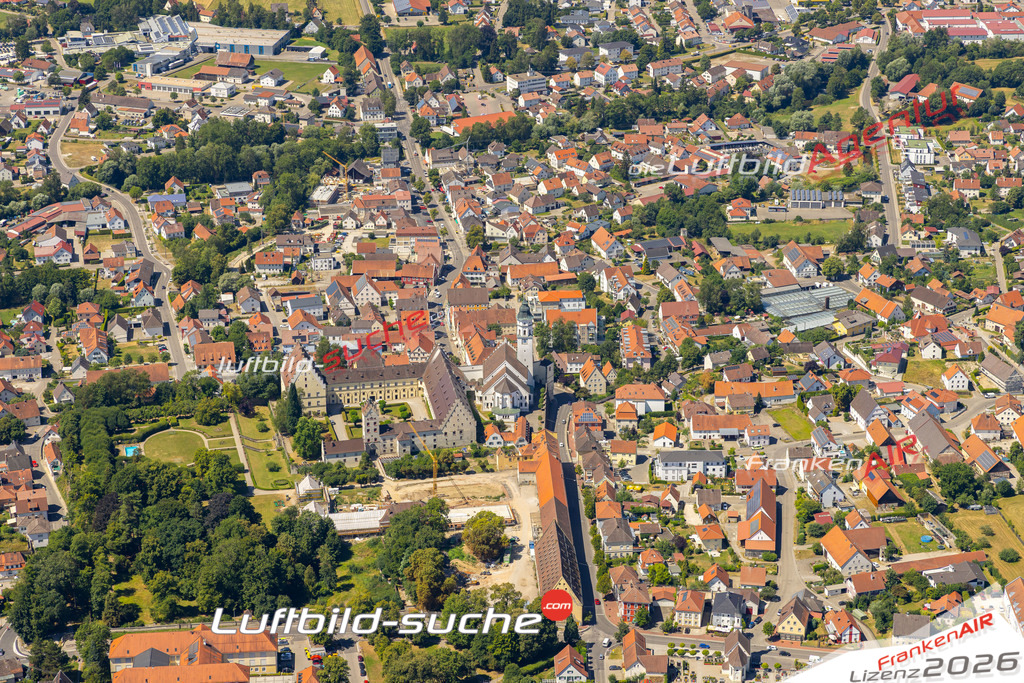 Das Luftbild der Stadt Babenhausen wurde 2022 vom Flugzeug heraus erstellt (keine Drohnen-Aufnahmen) Aufnahmehöhe ca.450 Meter- hohe Bildauflösung und Druck-Qualität. Garantiert!