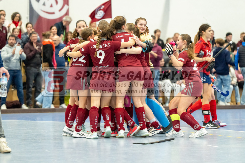 HK_20250223_103058 | Deutsche Meisterschaft wU14 Spiel um Platz 3  am 23.2.2025 Düsseldorfer HC, Düsseldorf