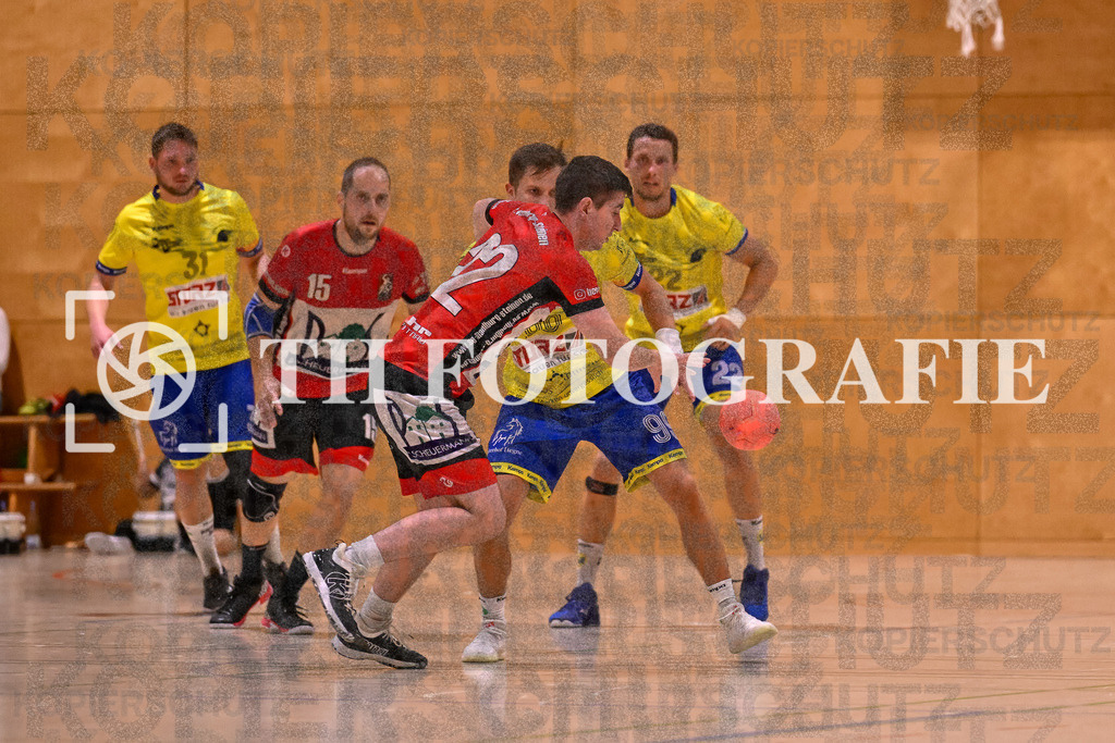 GER, SG Maulburg/Steinen - SG Allensbach/Dettingen, Handball, Landesliga Suedbaden, 2. Spieltag, Saison 2024/2025, 28.09.2024 | Niklas Ahrens (SG Maulburg/Steinen, #22) am Ball.GER, SG Maulburg/Steinen - SG Allensbach/Dettingen, Handball, Landesliga Suedbaden, 2. Spieltag, Saison 2024/2025, 28.09.2024Foto: TH Fotografie/Thomas Hess