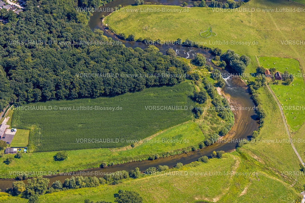Datteln240801741Lippe_Vogelsang300dpi | Luftbild, Lipperenaturierung, Lippeschleife, Lippeverlauf, Fluss Lippe, Lippeverband, Datteln, Datteln, Ruhrgebiet, Nordrhein-Westfalen, Deutschland