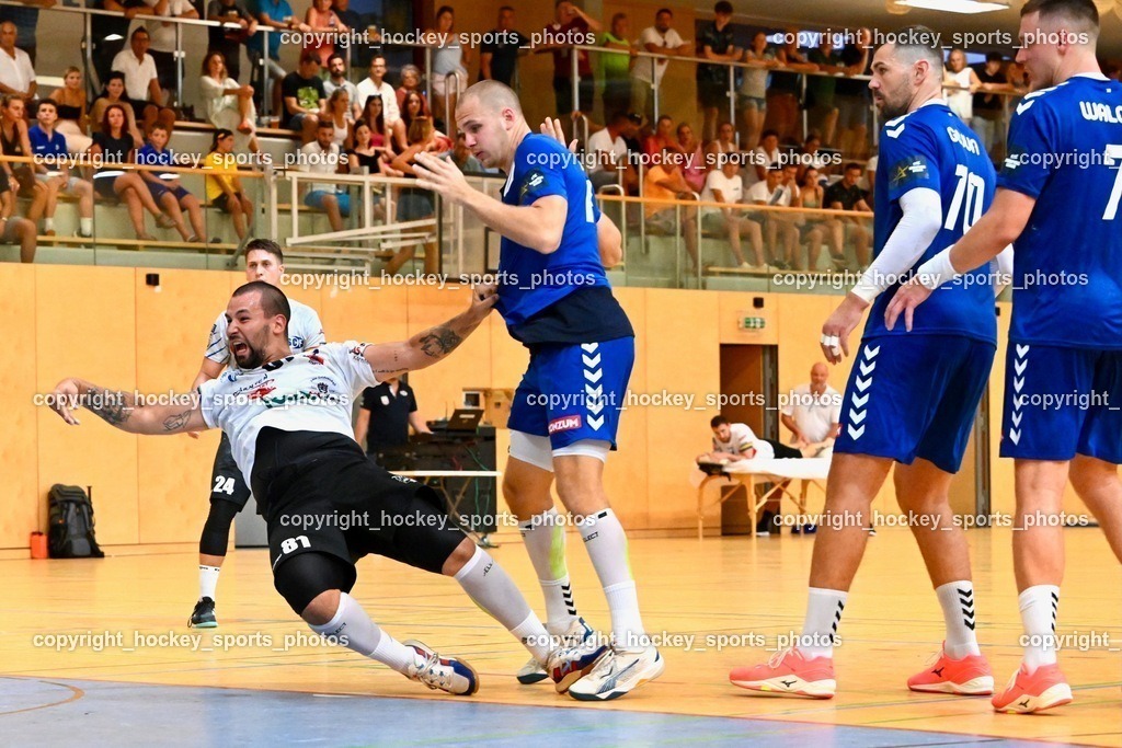 SC Ferlach vs. RK Zagreb 24.8.2023 | #81 Milicevic Adrian, #23 Karpo Sirotié, #10 Jakov Gojun, #7 Patryik Walczak