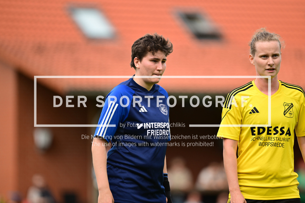 Fußball I Frauen I Saison 2024-2025 I Bezirkspokal Lüneburg I Finale I SV Eintracht Lüneburg - ATSV Scharmbeckstotel I 29.05.2025 I 041289 | Der Sportfotograf. - Realisiert mit Pictrs.com