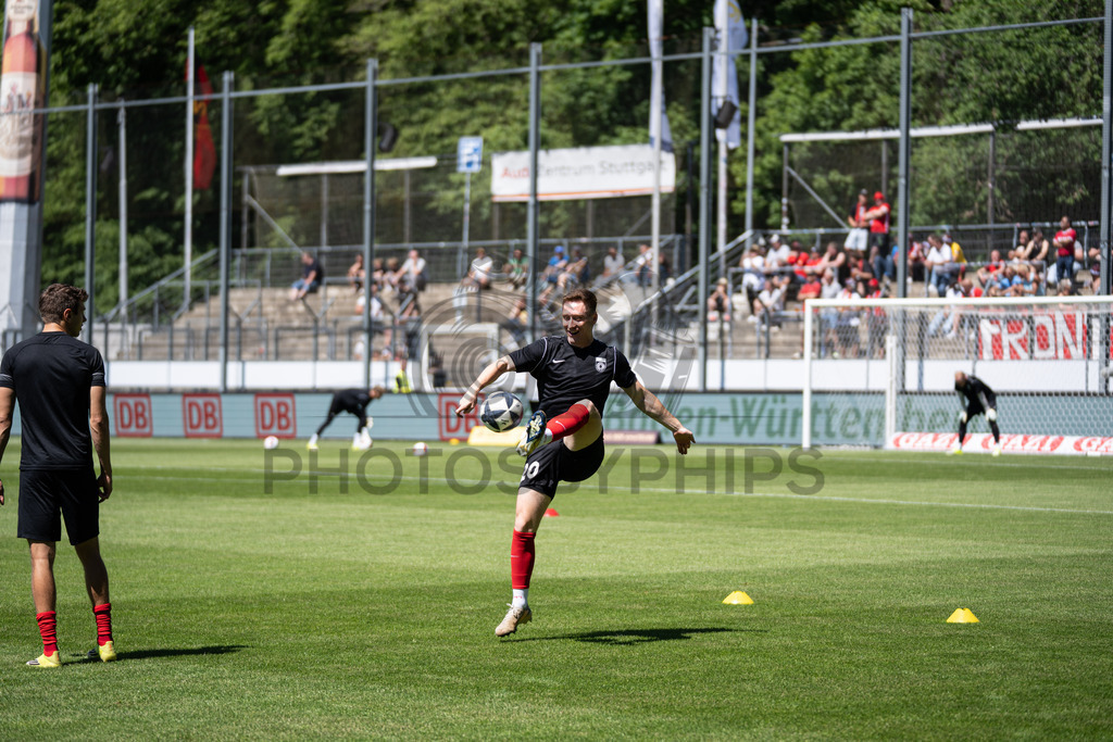 Stuttgarter Kickers vs. SG Sonnenhof Großaspach, Fussball, WFV-Pokal, Finale, 23.05.2026 | Leon Maier (SG Sonnenhof Großaspach, #20),Stuttgarter Kickers vs. SG Sonnenhof Großaspach, Fussball, WFV-Pokal, Finale, 23.05.2026
