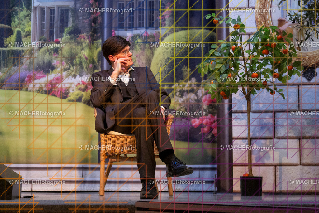 386_MFL-2025 | Portraitbilder von Regisseur; Darsteller; Techniker; Maske; Kostüme; Chor; Musiker; Bilderserie der Generalprobe und der Premierenvorstellung, Szenenbilder; Ausdrucksstudien; Bühnenüberblick; Bühnenkulissen; Pressefotos inkl. Redaktionsfoto Darstellergruppe.