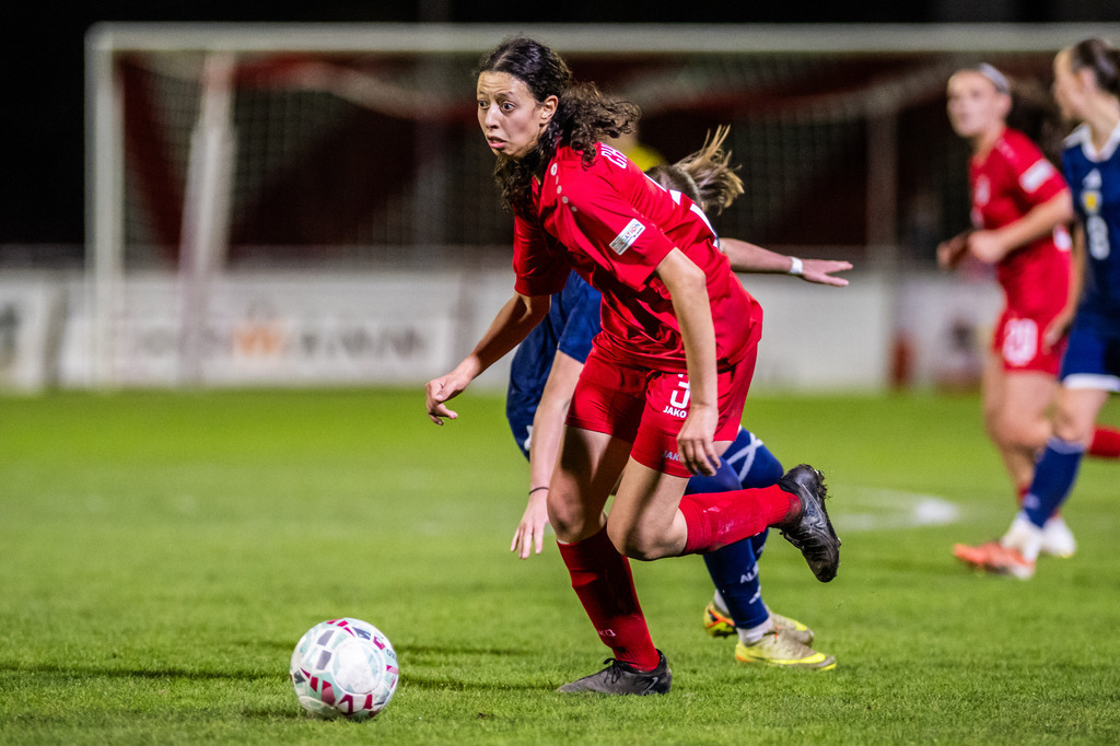 Luxembourg v Scotland | UEFA Women's European Qualifiers, League B4, matchday 1: Luxembourg v Scotland - Realisiert mit Pictrs.com