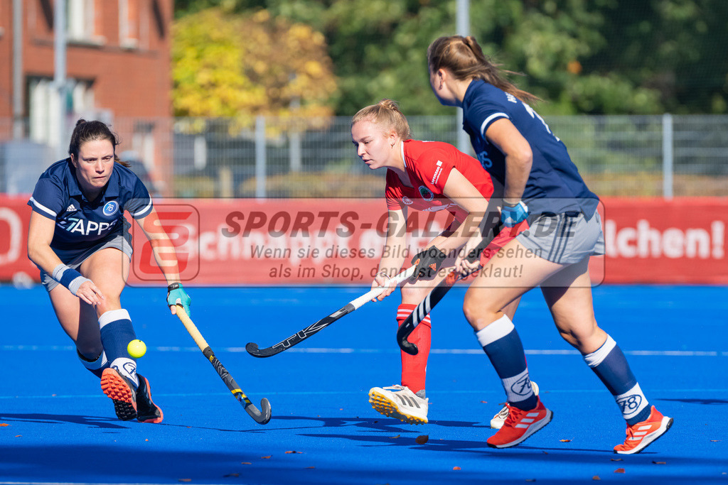 HK_20221009_100650 | 2. Bundesliga Damen Crefelder HTC - Hannover 78 am 9.10.2022 Crefelder HTC, Krefeld , Krings Lynn ( Crefelder HTC #19 )