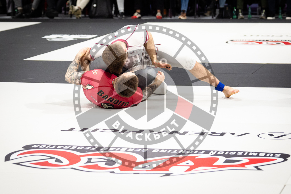 20260215PBB9183 | Fighters compete during the ADCC European Trials competition day 2 in Belgrade, Serbia, on February 15, 2026.