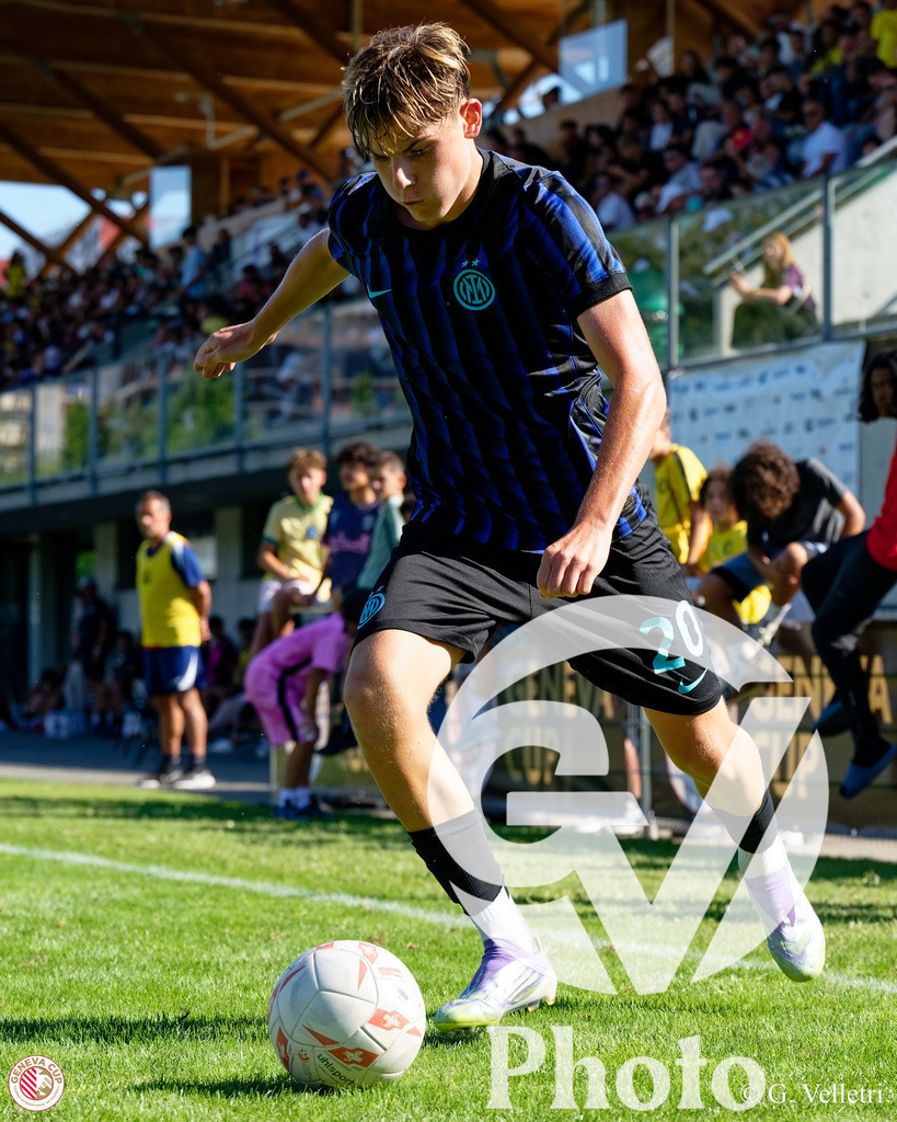 GenevaCup 3-4 - RC Deportivo v FC Inter Milan | during the GenevaCup 3-4 match between RC Deportivo and FC Inter Milan at Stade des Arberes in Meyrin, Switzerland