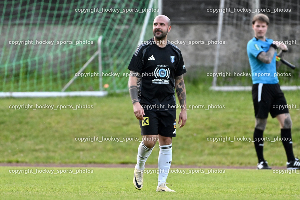 WSG Radenthein vs. URC Thal Assling | #9 Denis Kerrniqi URC Thal Assling, WSG Radenthein vs. URC Thal Assling, WSG Radenthein vs. URC Thal Assling am 30.05.2025 in Radenthein (Sportplatz Radenthein), Austria, (Photo by Bernd Stefan)