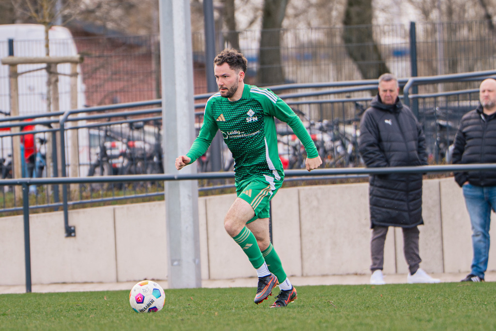 Fußball I Herren I Saison 2025-2026 I Landesliga Weser-Ems I 22. Spieltag I SFN Vechta - GW Firrel I 15172 | jns.sportfotos - Realisiert mit Pictrs.com