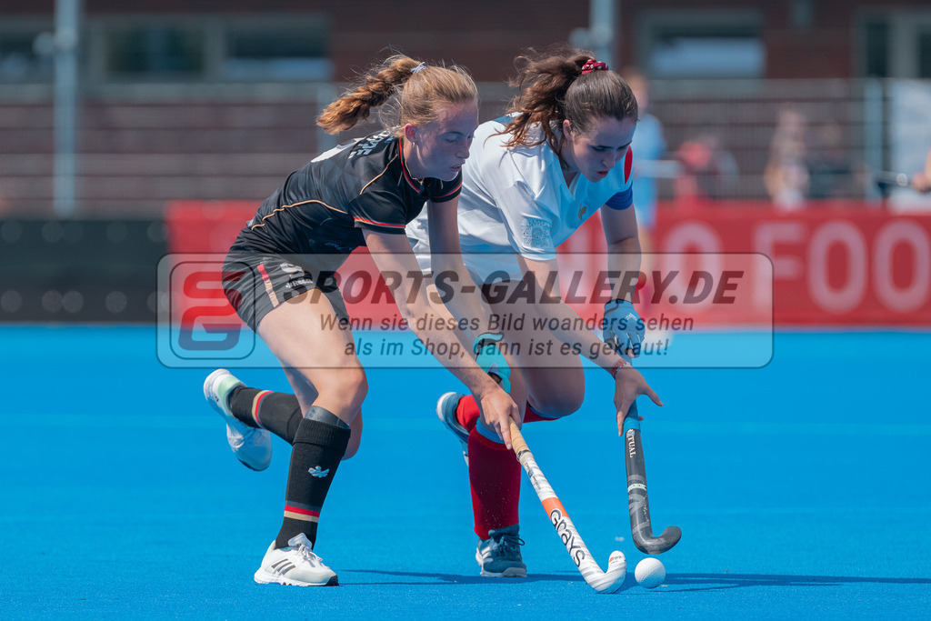 HK_20230710_2-23 | Euro Hockey WU18 France - Germany Championship Girls & Boys am 10.7.2023 CHTC , Krefeld ,