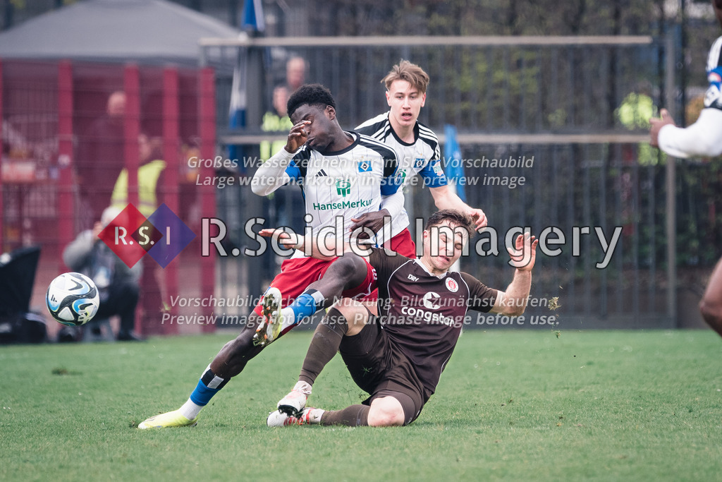 RS-1-035825 | Emmanuel Owusu Bediako Appiah (#17, HSV II), Jannis Turtschan (#28, FCSP)