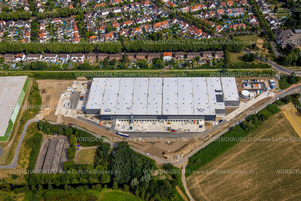 Kamp-Lintfort230707071 | Luftbild, Logport IV Logistikzentrum, Bohnen Logistik Neubau am Vinnmannsweg, Lintfort, Kamp-Lintfort, Ruhrgebiet, Nordrhein-Westfalen, Deutschland