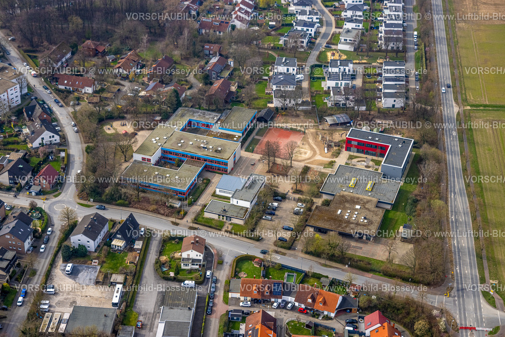 Soest240307324 | Luftbild, Jacob-Grimm-Schule Sonderschule, Wohngebiet, Soest, Soester Börde, Nordrhein-Westfalen, Deutschland
