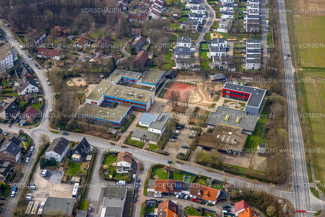 Soest240307324 | Luftbild, Jacob-Grimm-Schule Sonderschule, Wohngebiet, Soest, Soester Börde, Nordrhein-Westfalen, Deutschland