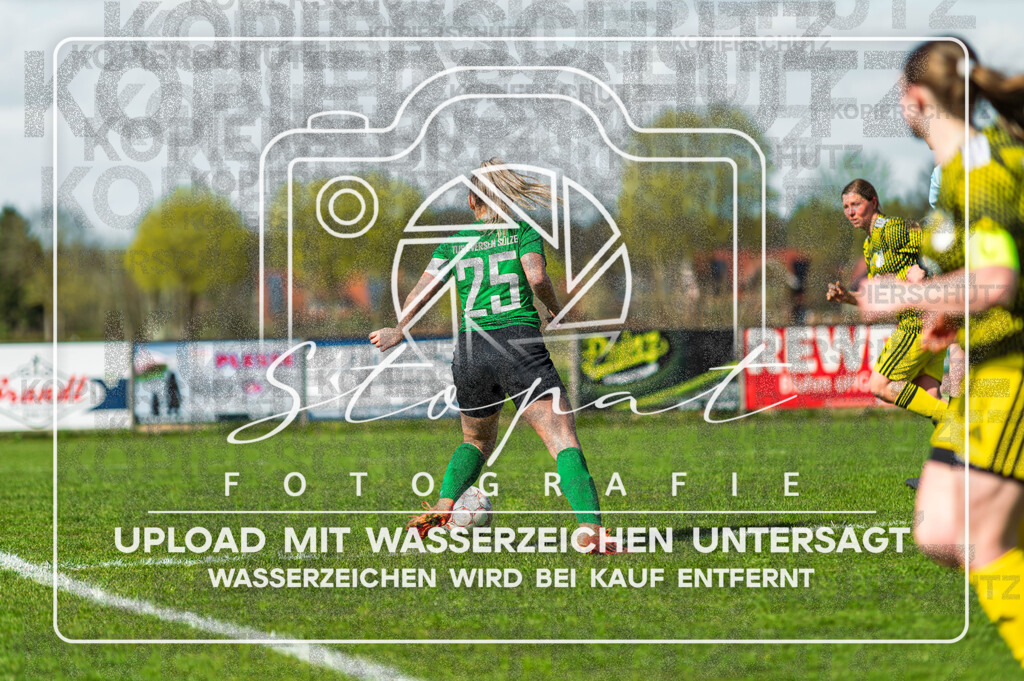 SGFTUS-1037 | Leonie Winkelmann (TuS Eversen-Sulze #25) beim Damen Kreisliga HK/CE Spiel zwischen SG Fulde und TuS Eversen-Sulze im Fulder Zentralstadion, Fulde (Simon Paul Stopat) - Realisiert mit Pictrs.com
