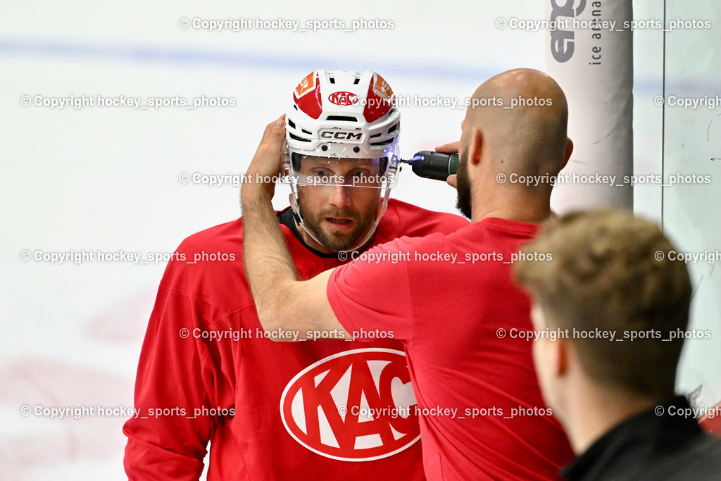 EC KAC Trainingsstart | Jan Mursak EC KAC, EC KAC Trainingsstart, EC KAC Trainingsstart am 06.08.2025 in Klagenfurt (Heidi Horten Eishalle ), Austria, (Photo by Bernd Stefan)