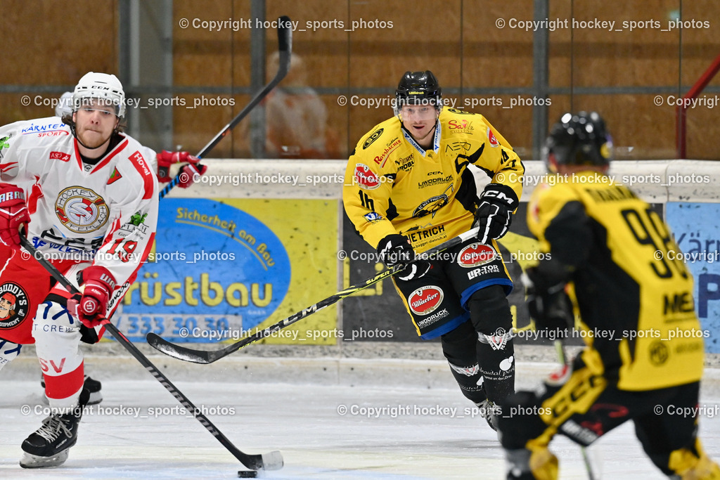 EC Spittal Hornets vs. ESV Ferlach 16.12.2023 | #19 Picka David, #16 Nageler Daniel