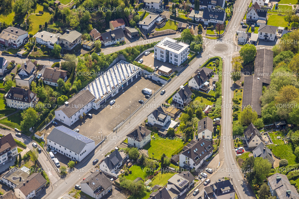 Meschede230500856 | Luftbild, Fahrzeugaufbereitung Zwetzschler, Meschede-Stadt, Meschede, Sauerland, Nordrhein-Westfalen, Deutschland