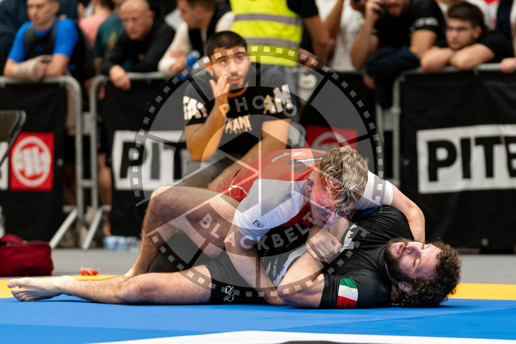 20230916PBB3971 | Fighters compete during the grappling tournement ADCC Trials (European, Middle East and African Championship) in Warsaw, Poland, on September 16, 2023.