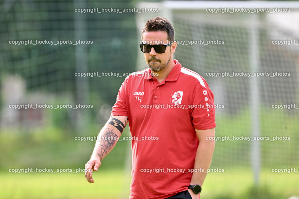 WSG Radenthein vs. St. Michael ob Bleiburg | Headcoach  St. Michael ob Bleiburg Bernhard Erich Starz, WSG Radenthein vs. St. Michael ob Bleiburg, WSG Radenthein vs. St. Michael ob Bleiburg  am 15.06.2024 in Radenthein (Sportplatz Radenthein), Austria, (Photo by Bernd Stefan)