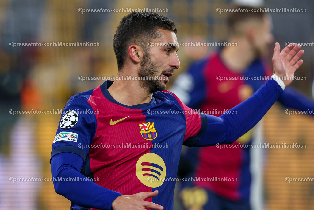 UCL11122402179 | 11.12.2024, UEFA Champions League, Borussia Dortmund - FC Barcelona, 8. Spieltag, Signal Iduna Park, Saison 2024 2025: Ferran Torres (Barca #7)