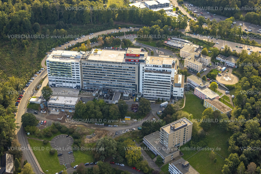 Siegen230912814 | Luftbild, Diakonie Klinikum Jung-Stilling, Siegen-Rosterberg, Siegen, Siegerland, Nordrhein-Westfalen, Deutschland