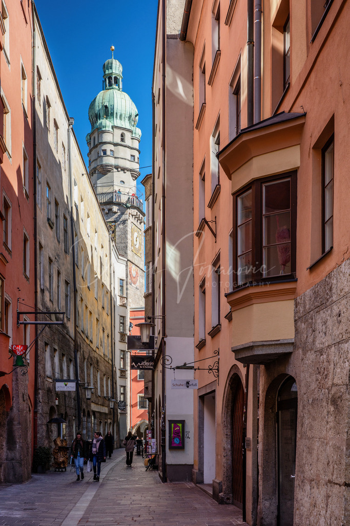 Stadtturm | Blick aus der Seilergasse zum Stadtturm