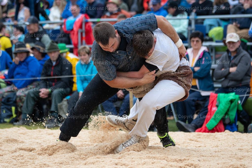 Schwingen -  Appenzeller Kantonal Schwingfest 2024 | Hundwil, 7.7.24, Schwingen - Appenzeller Kantonal Schwingfest.
