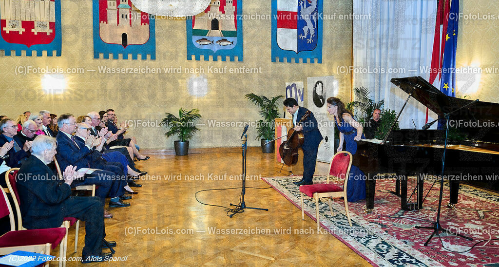 ALP3599_CHOPIN-Gesellschaft_Jubilaeum_Javorkai-Biermasz | (C)FotoLois.com, Alois Spandl, Festveranstaltung '70 Jahre internationale CHOPIN-Gesellschaft in Wien' mit Einladung durch den Bürgermeister der Bundeshauptstadt Wien, Dr. Michael Ludwig (vertreten durch Mag. Thomas Reindl), Wappensaal des Wiener Rathauses, Sa 29. Oktober 2022.