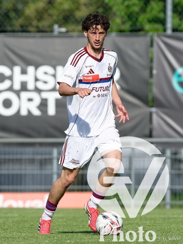 Lancy FC  v Servette FC M-21  - 1ere ligue Classic  | Geneva, Switzerland - April 25 : during the 1ere ligue Classic  match between Lancy FC  and Servette FC M-21  at Stade de Marignac on April 25 , 2026 in Geneva, Switzerland.