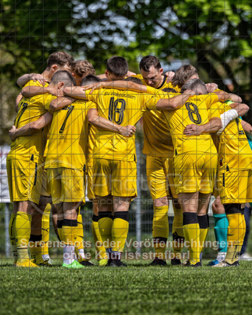 20250427_150043_0060-Bearbeitet | #,TSV Bad Boll (rot) vs. SV Waldhausen (gelb), Fussball, Landesliga 2 - wfv, 24. Spieltag, Saison 2024/2025, Rasenplatz, Erlengarten 37, 73087 Bad Boll, 27.04.2025 - 15:00 Uhr,Foto: PhotoPeet-Sportfotografie/Peter Harich