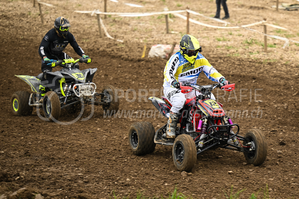 Motocross Schlatt bei Winterthur - 30. April 2023 | #12 Buenter Oliver aus Waedenswil (CH) auf W TEC KTM in der Kategorie Quad am Motocross Schlatt bei Winterthur, 30. April 2023. 
Instagram: @mx_schlatt | @mc_wila | @sam_schweiz
Bild: Sportfotografie Markus Aeschimann | www.markus-aeschimann.ch - Realisiert mit Pictrs.com