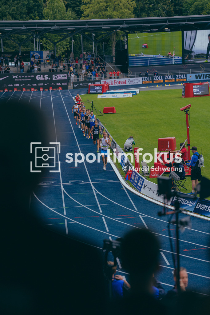Deutsche Meisterschaften der Frauen und Männer 2026 | Robert Farken, SG Motor Gohlis-Nord Leipzig, 1500-Meter-Lauf, Finale, Deutsche Meisterschaften der Frauen und Männer 2026, Lohrheidestadion Bochum-Wattenscheid, 26.07.2026. Foto: Marcel Schwering / sportimfokus - Realisiert mit Pictrs.com