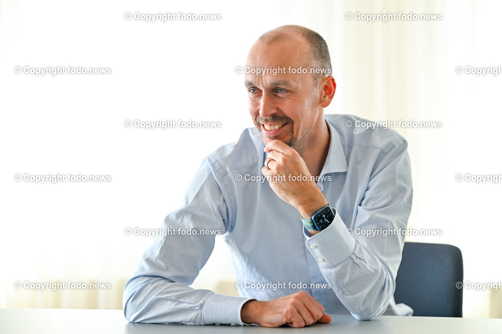 Heinzel Paper_ Laakirchen Papier AG_ 29.06.2023-41 | 29.06.2023, Laakirchen, AUT, Heinzel Paper, Laakirchen Papier AG, im Bild Sebastian Heinzel (CEO Heinzel Holding GmbH)