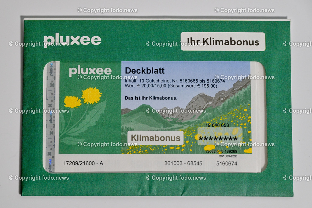 Klimabonus_ 14.11.2024-7 | 14.11.2024, Linz, AUT, Klimabonus, im Bild Klimabonus, Kuvert, Brief, Gutscheine, Zustellung, Ministerium, Bundesministerium, Klimaschutz, Umwelt, Energie, Mobilitaet, Innovation, Technologie, RSa, Post
