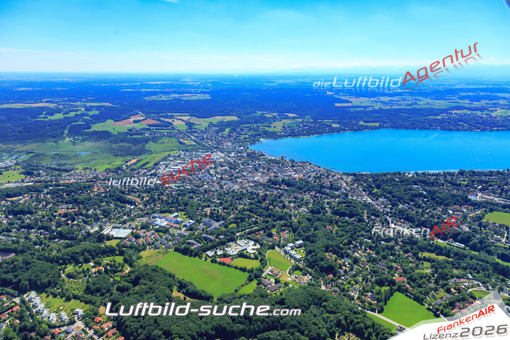 Luftbild von  Starnberg - Luftaufnahme wurde 2017 von https://frankenair.de mittels Flugzeug (keine Drohne) erstellt - die Geschenkidee