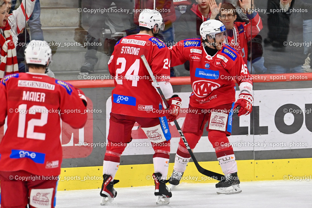 EC KAC vs. EC IDM Wärmepumpen VSV 4.2.2024 | #24 Strong Steven, #46 Bischofberger Johannes Jubel