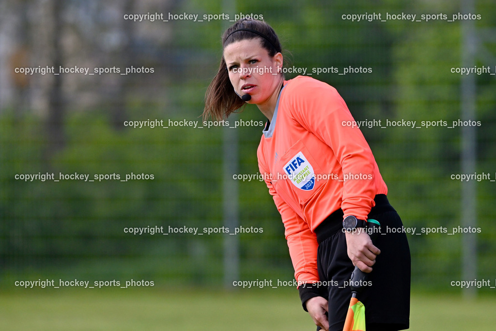 ASK Klagenfurt vs. SK Vorwärts Steyr 21.4.2024 | Lena Hirtl Referee, ASK Klagenfurt vs. SK Vorwärts Steyr 21.4.2024, ASK Klagenfurt vs. SK Vorwärts Steyr am 21.04.2024 in Klagenfurt (ASK Sportzentrum Fischl), Austria, (Photo by Bernd Stefan)