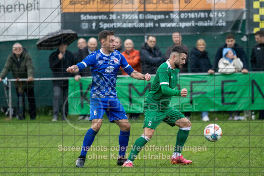 20251116_154129_1162 | #,KSG Eislingen (grün) vs. Croatia 2012 Geislingen (blau), Fussball, Kreisliga A3 - Bezirk Neckar/Fils, 13. Spieltag, Saison 2025/2026, Rasensportplatz KSG, Albstraße 69, 73054 Eislingen, 16.11.2025 - 14:30 Uhr,Foto: PhotoPeet-Sportfotografie/Peter Harich