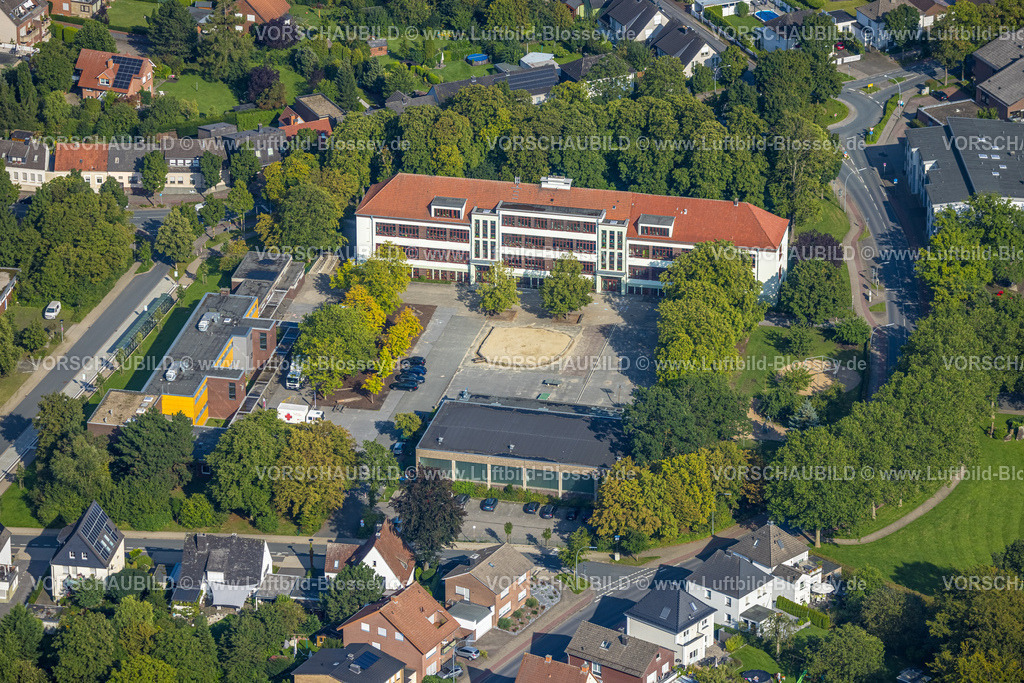 Beckum230804462 | Luftbild, Grundschule Mitte, Beckum, Münsterland, Nordrhein-Westfalen, Deutschland