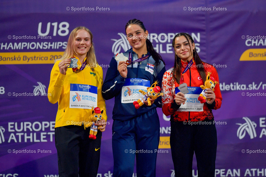 U18 EM - Tag 4_208 | European Athletics U18 Championships am 21.07.2024 in Banska Brystica; Speerwurf, Konstanze Irlinger. Foto: Kai Peters - Realisiert mit Pictrs.com