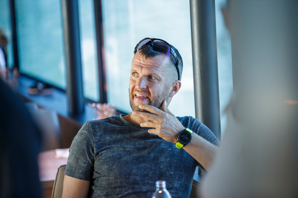 ..... | 06.09.2025, AUSTRIA, Mondsee, ALOHA TRI MONDSEE - Pastaparty , Image shows: Photo: WAPICS / Willdoner Andreas