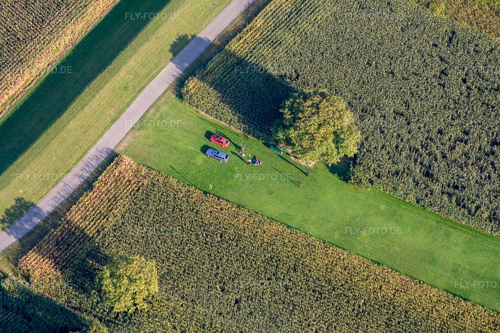 Luftbild: Modellflugplatz in Hagenbach im Bundesland Rheinland-Pfalz in Deutschland. Foto: IMG_7912.jpg vom 12.09.2007 durch Werner Riehm/FLY-FOTO.de