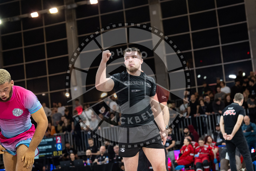 20260215PBB6797 | Fighters compete during the ADCC European Trials competition day 2 in Belgrade, Serbia, on February 15, 2026.