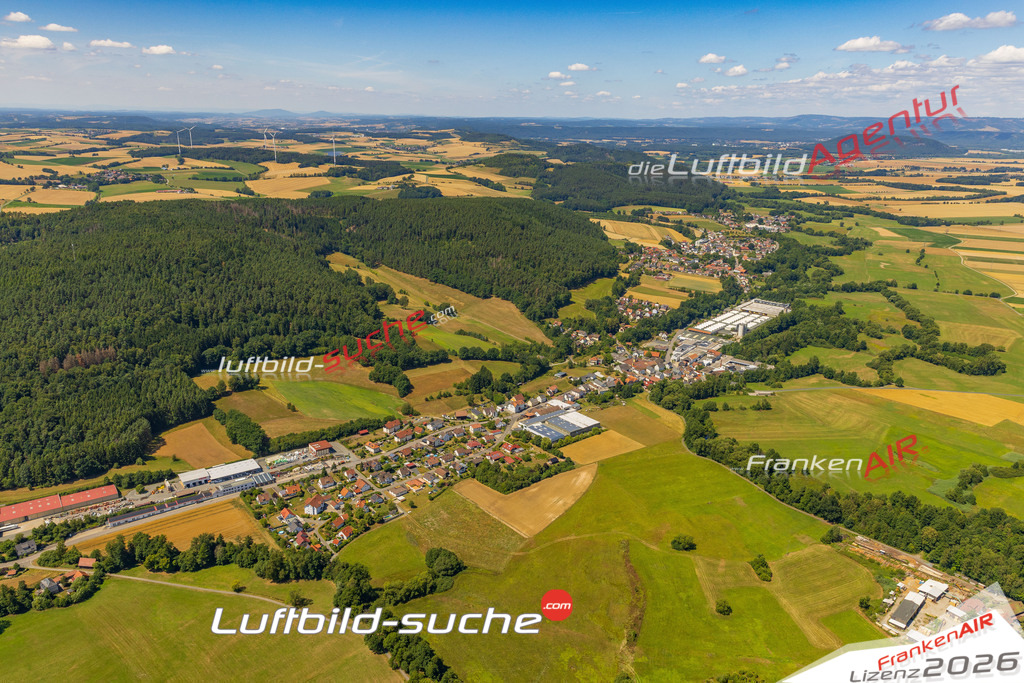 Luftaufnahme von Steinach an der Steinach Mitwitz Bild- Das Luftbild wurde 2025 vom UL-Flugzeug heraus erstellt ( keine Drohne ) - Hochauflösende Luftaufnahme -Nicht vergleichbar mit Google Maps oder Satelittenbilder- Die Geschenkidee !Mit Lizenz und Bildrechte bestellbar