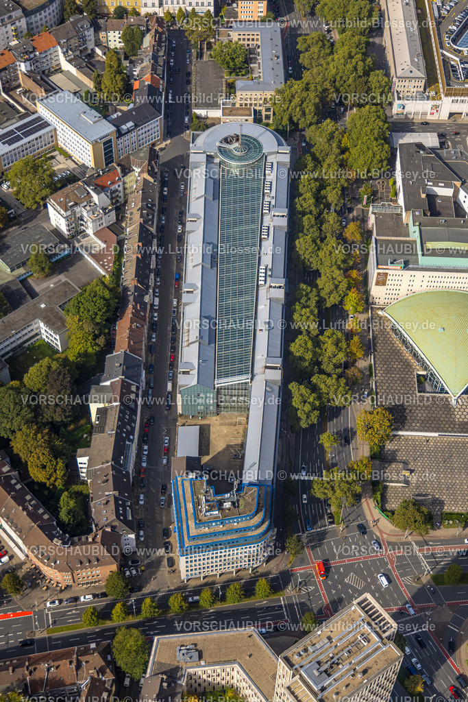 Dortmund231000814 | Luftbild, Postbank Gebäude, City, Dortmund, Ruhrgebiet, Nordrhein-Westfalen, Deutschland