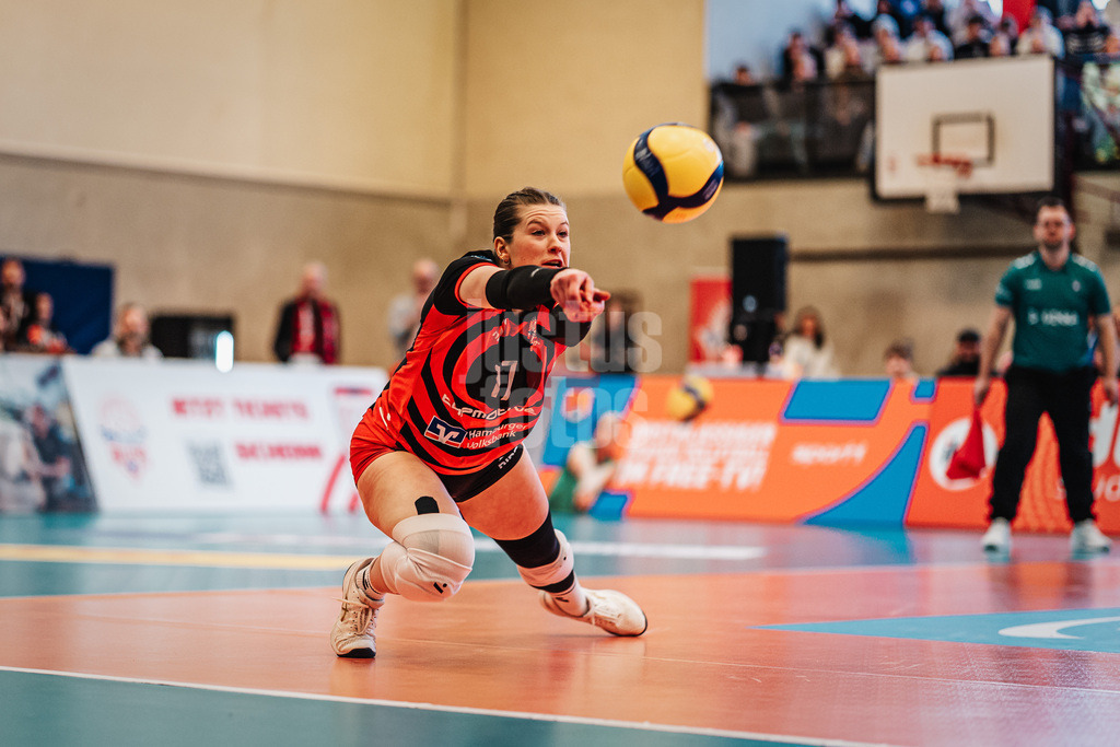 Volleyball | Frauen | Saison 2025/2026 | Volleyball Bundesliga | ETV Hamburger Volksbank Volleys vs. Schwarz-Weiß Erfurt | 15.02.2026 | Louisa Krams (#17, ETV Hamburger Volksbank Volleys)