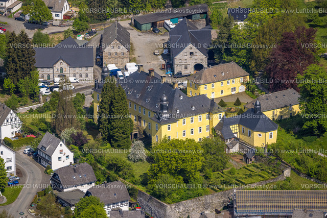 Olsberg240503224 | Luftbild, Schlossanlage Schloss Antfeld, Antfeld, Olsberg, Sauerland, Nordrhein-Westfalen, Deutschland