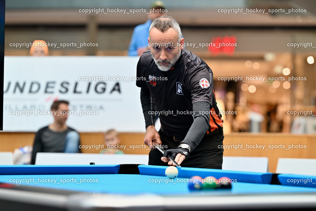 Pool Billard Bundesliga 2025 im ATRIO | MICHAEL MOSLER, Pool Billard Bundesliga 2025 im ATRIO, Pool Billard Bundesliga 2025 im ATRIO am 29.03.2025 in Villach (Atrio), Austria, (Photo by Bernd Stefan)